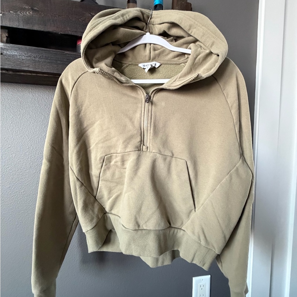 Athleta Olive Green Pullover
